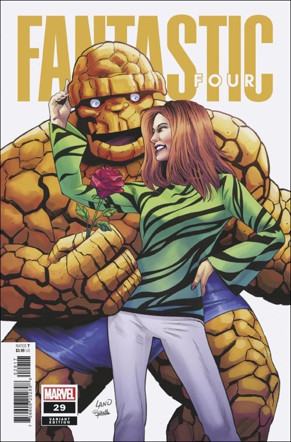 Fantastic Four (2022) issue 29-D Greg Land 1:25 Cover