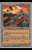 Magic the Gathering: 5th Edition (Base Set) card 424 Sulfurous Springs