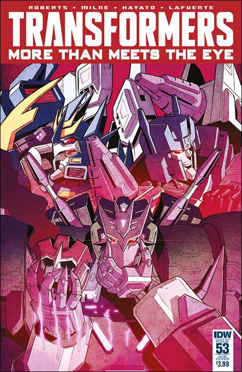 Transformers: More Than Meets the Eye (2012) issue 53-B Hayato Sakamoto Subscription Cover