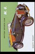 World on Wheels (Base Set) card 131  M.G. Mighty Midget
