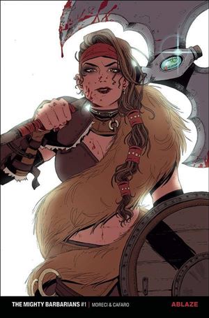 Mighty Barbarians issue 1-L Zoe Thorogood 1:100 Cover