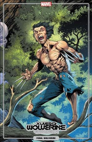 X Lives of Wolverine issue 5-B Mark Bagley Trading Card Cover