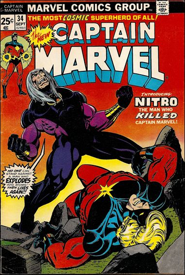 Captain Marvel (1968) issue 34