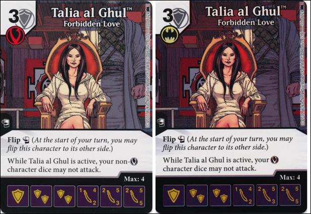 DC Comics Dice Masters Batman card 32 Talia Al Ghul: Forbidden Love