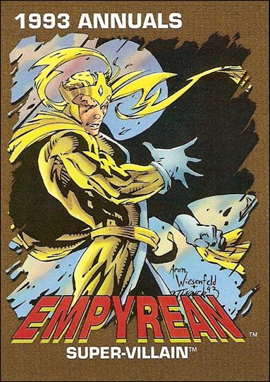 Marvel 1993 Annuals (Base Set) card 24 Empyrean