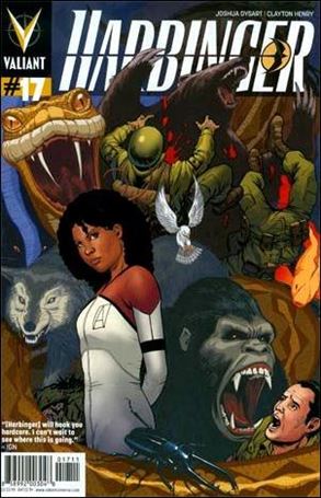 Harbinger (2012) issue 17 Barry Kitson Cover