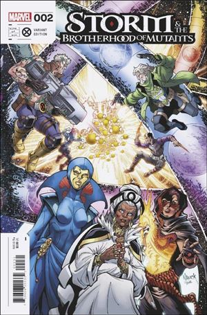 Storm & the Brotherhood of Mutants issue 2-C Todd Nauck Sins of Sinister March Connecting Cover