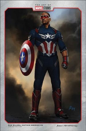 Sam Wilson: Captain America (2025) issue 2-E Ryan Meinerding Marvel Studios Cover
