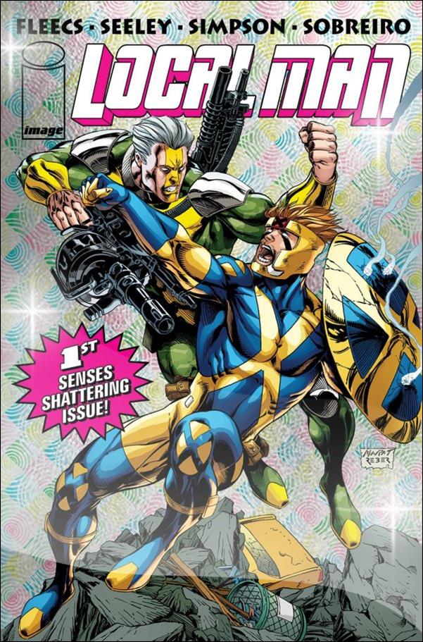 Local Man issue 1-C Marat Mychaels Foil Cover