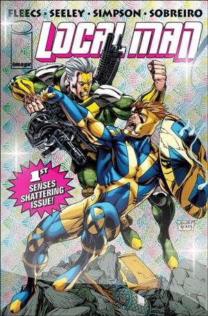 Local Man issue 1-C Marat Mychaels Foil Cover