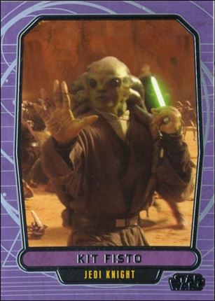 Star Wars Galactic Files (Base Set) card 58 Kit Fisto Jedi Knight