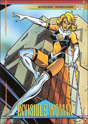 Marvel Universe: Series 4 (Base Set) card 74 Invisible Woman