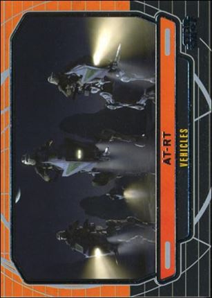 Star Wars Galactic Files (Base Set) card 263 AT-RT Vehicles
