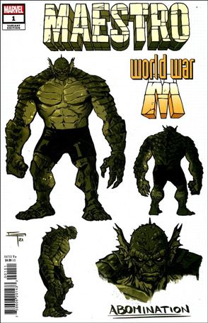 Maestro: World War M issue 1-D German Peralta 1:10 Design Cover