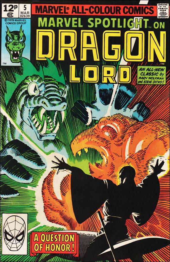 Marvel Spotlight (1979) issue 5-B UK Price Cover
