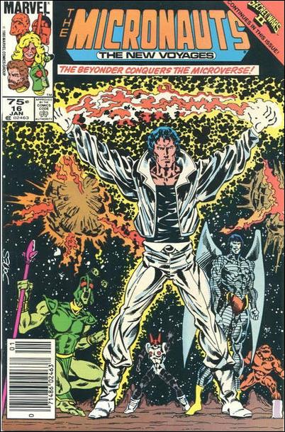 Micronauts (1984) issue 16-B Canadian Price Cover