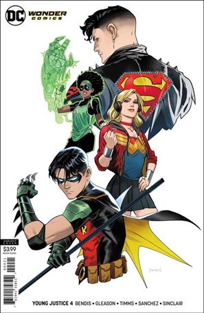 Young Justice (2019) issue 4-B Dan Mora Cover