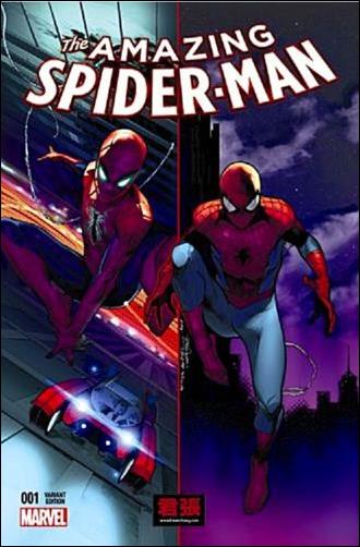 Amazing Spider-Man (2015) issue 1-TG Olivier Coipel & Jerome Opena Kwan Chang Cover