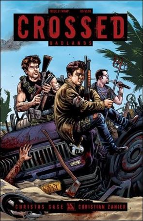 Crossed: Badlands issue 31-B Wraparound Cover