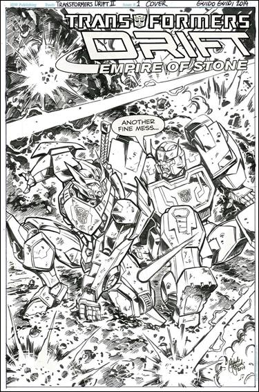 Transformers: Drift - Empire of Stone issue 1-C Guido Guidi 1:10 Artist's Edition
