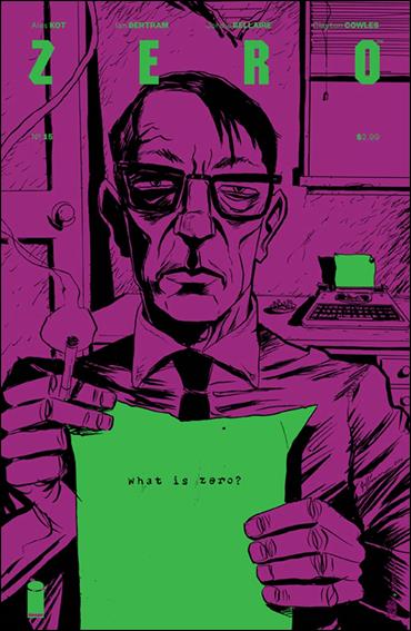 Zero (2013) issue 15-B Jeff Lemire Cover