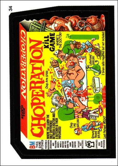 Wacky Packages All-New: Series 1 (Base Set) card 34 Choperation