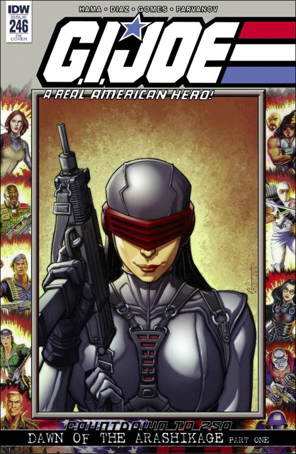 G.I. Joe: A Real American Hero issue 246-H Chad Hardin KRS Cover 1/1700