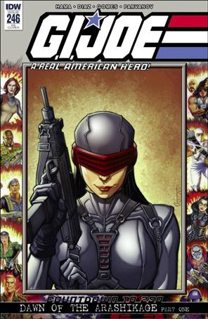 G.I. Joe: A Real American Hero issue 246-H Chad Hardin KRS Cover 1/1700