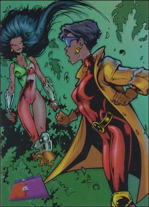 Marvel vs WildStorm (Chromium Refractor Parallel Base Set) card 23