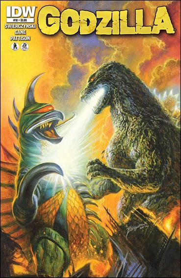Godzilla (2012) issue 10 Bob Eggleton Cover