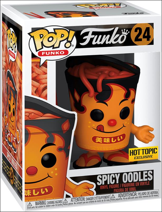 POP! Funko - Fantastik Plastik figure 24 Spicy Oodles Hot Topic Exclusive