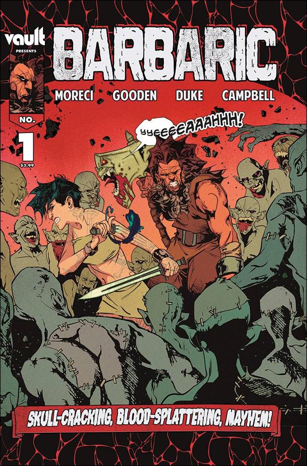 Barbaric issue 1-M Nathan Gooden Cover (4th Printing)