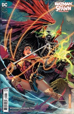Wonder Woman (1942) issue 794-E Jim Cheung DC Spawn Cardstock Cover