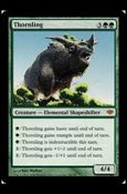 Magic the Gathering: Conflux (Base Set) card 95 Thornling