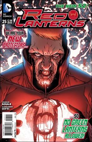 Red Lanterns issue 25 Standard Cover