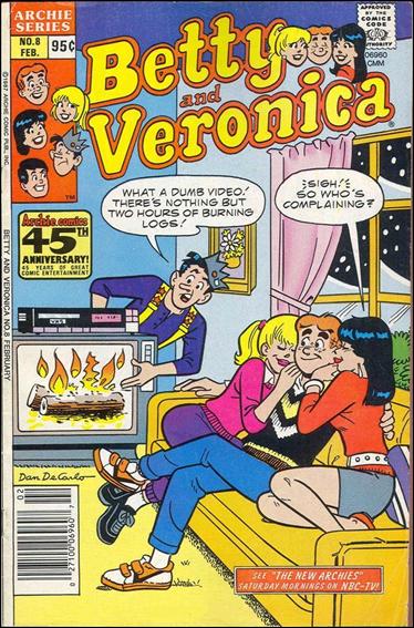 Betty and Veronica (1987) issue 8-B Canadian Price Cover