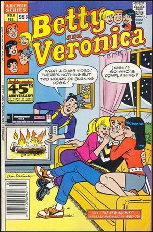Betty and Veronica (1987) issue 8-B Canadian Price Cover