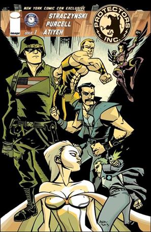 Protectors, Inc. issue 1-D Michael Avon Oeming New York Comic Con Cover
