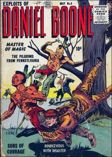 Exploits of Daniel Boone issue 4