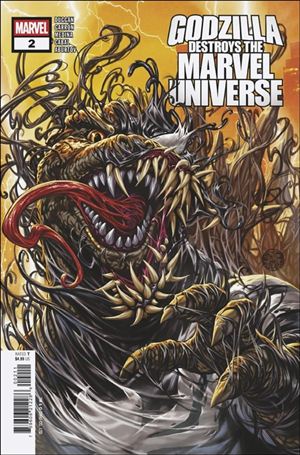Godzilla Destroys the Marvel Universe Cover Image 2