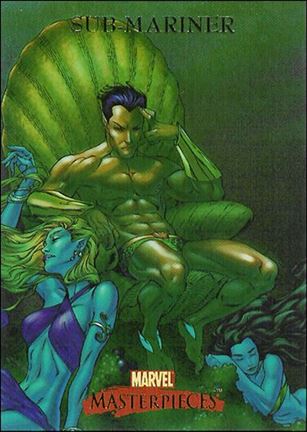 2007 Marvel Masterpieces (Parallel Foil Base Set) card 82 Sub-Mariner