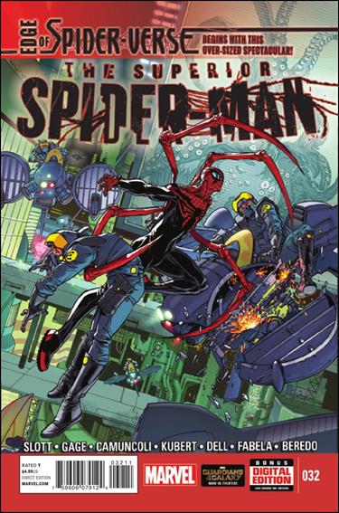 Superior Spider-Man (2013) issue 32 Giuseppe Camuncoli Cover