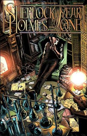 Sherlock Holmes: Year One issue 3-B Aaron Campbell Cover