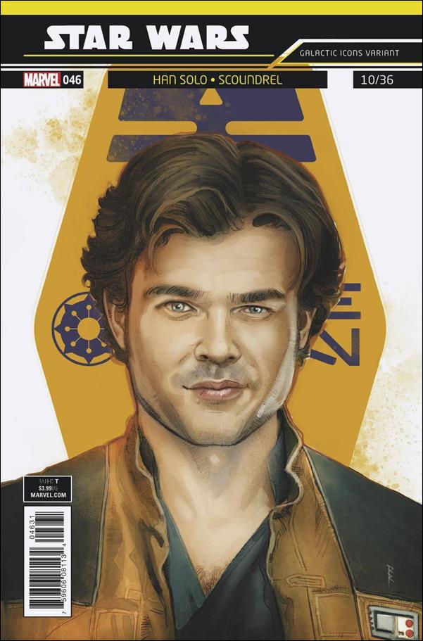Star Wars (2015) issue 46-B Rod Reis "Galactic Icon" Cover