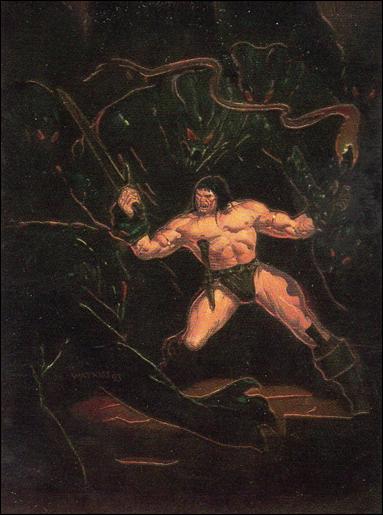 Conan III (Base Set) card 50 Savage Sword #224