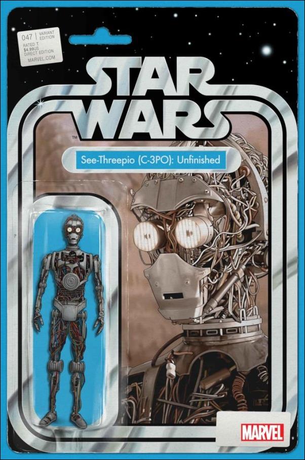 Star Wars (2020) issue 47-C John Tyler Christopher Action Figure Cover