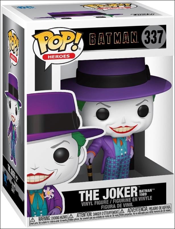 POP! Heroes figure 337 The Joker Batman 1989