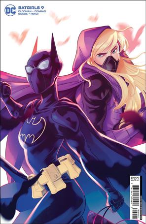 Batgirls issue 9-B Sweeney Boo Cardstock Cover
