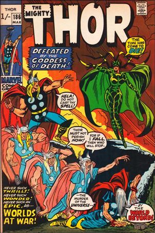 Thor (1966) issue 186-B UK Price Cover