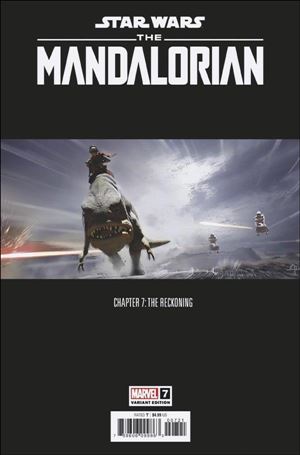 Star Wars: The Mandalorian issue 7-B Concept Art Cover
